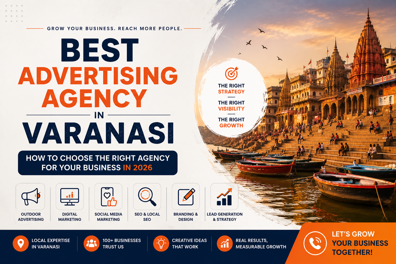 Best Advertising Agency in Varanasi: How to Choose the Right One for Your Business in 2026