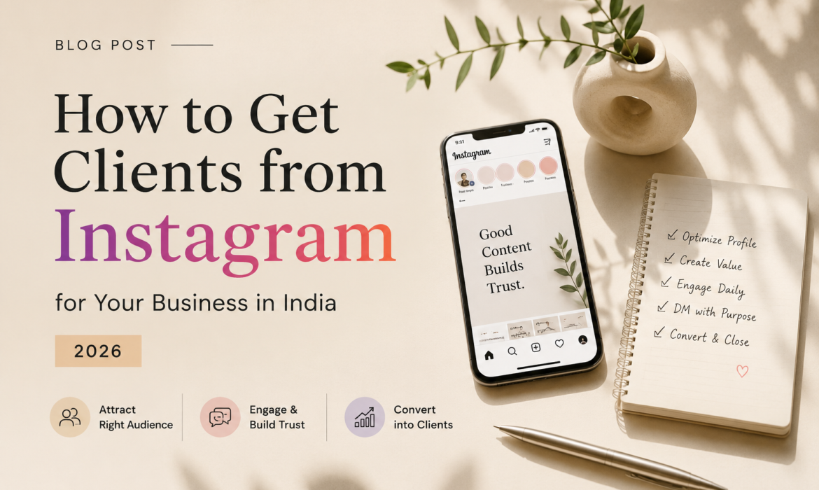 “How to Get Clients from Instagram for Your Business in India (2026)”