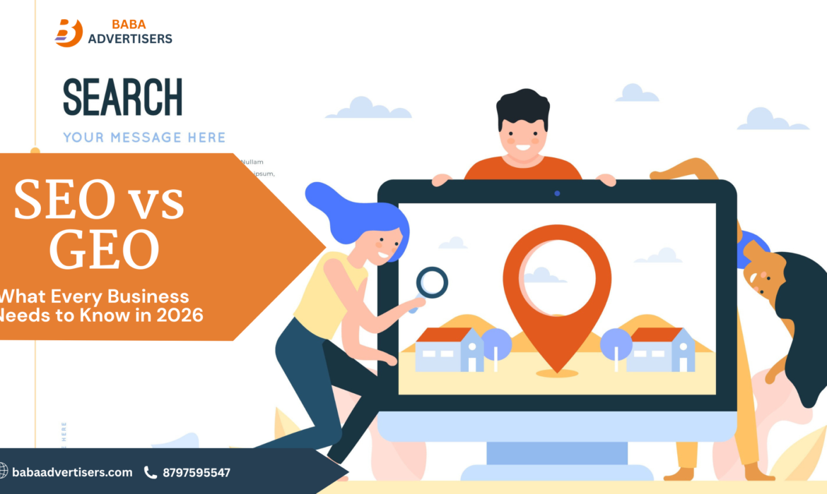 SEO vs GEO: What Every Business Needs to Know in 2026