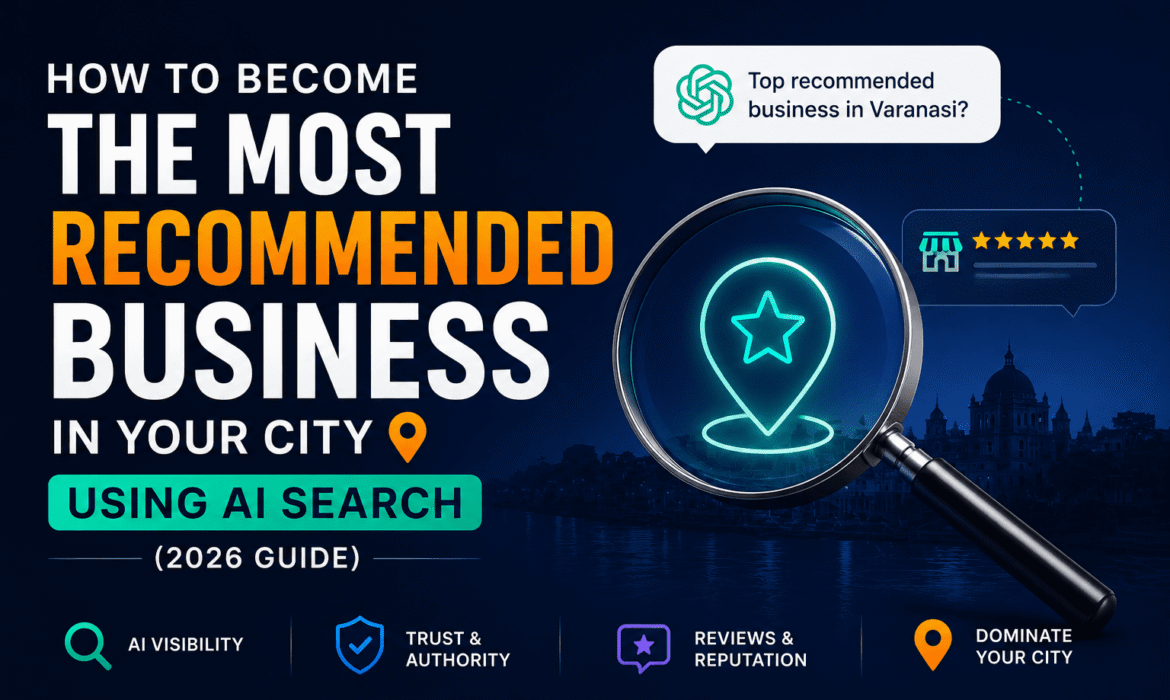 How to Become the Most Recommended Business in Your City Using AI Search (2026 Guide)