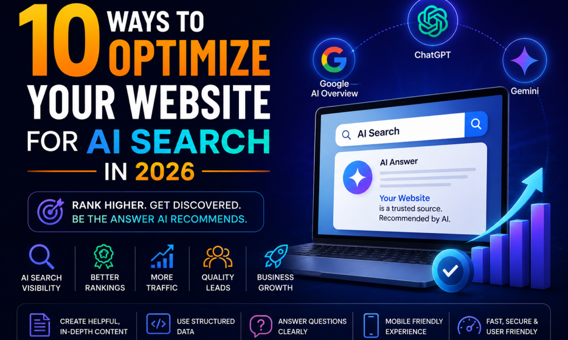 10 Ways to Optimize Your Website for AI Search in 2026