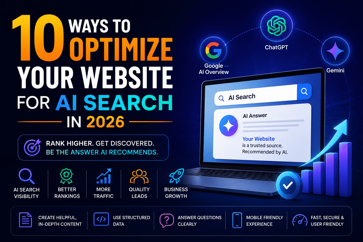 10 Ways to Optimize Your Website for AI Search in 2026