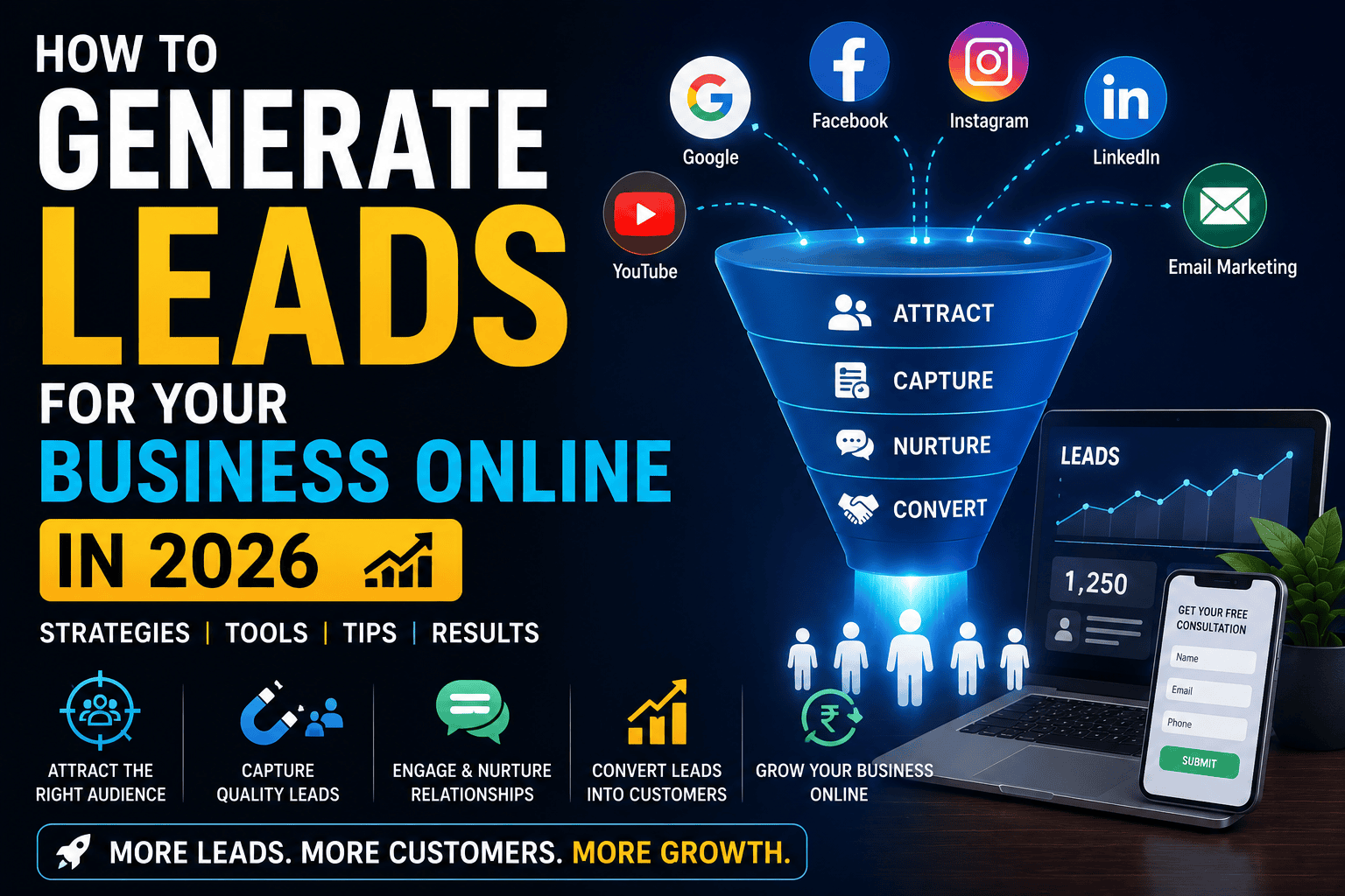 Baba Advertisers | How to Generate Leads for Your Business Online in 2026