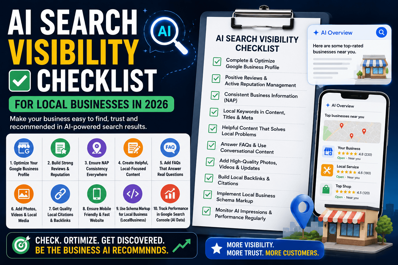 AI Search Visibility Checklist for Local Businesses in 2026
