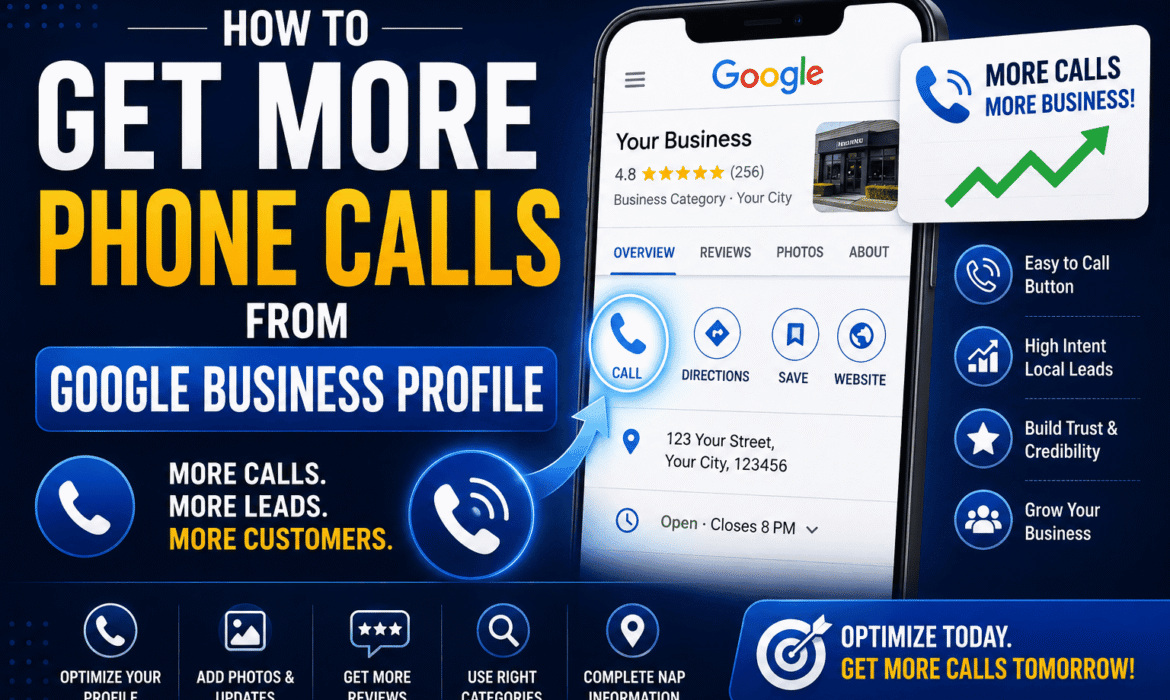 How to Get More Phone Calls from Google Business Profile
