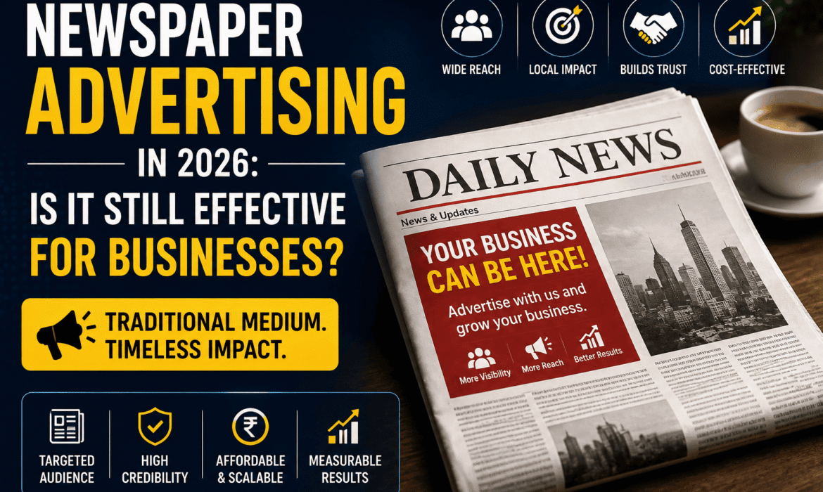 Newspaper Advertising Still Effective in 2026