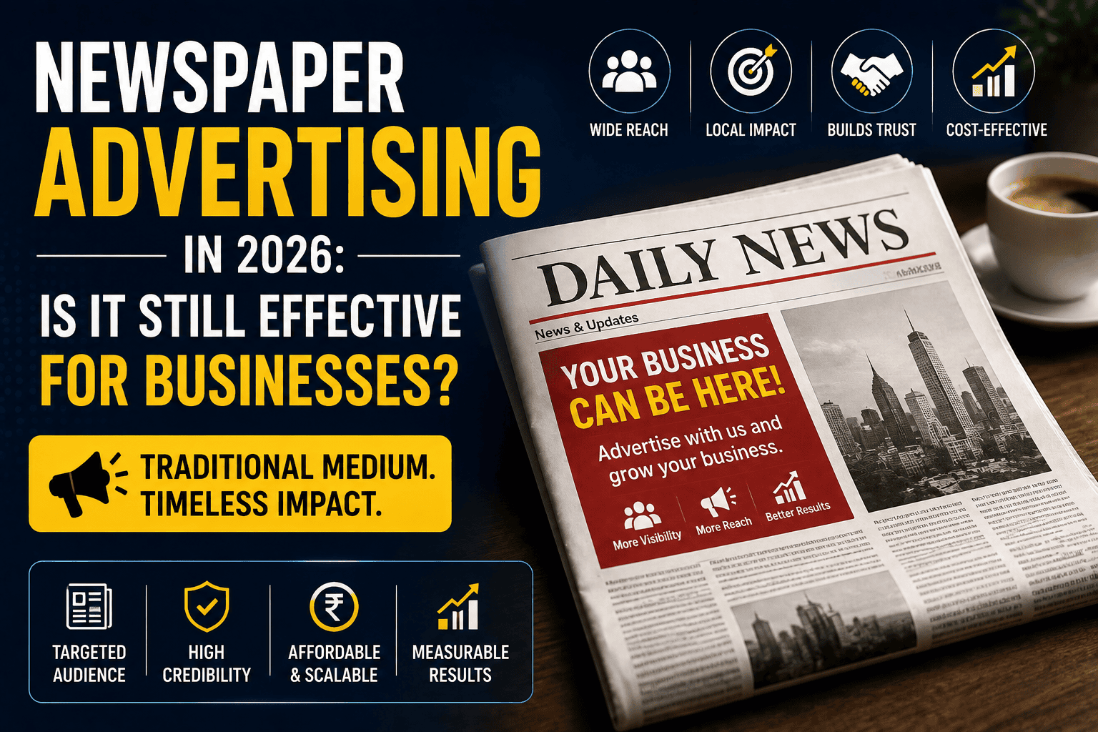 Newspaper Advertising Still Effective in 2026