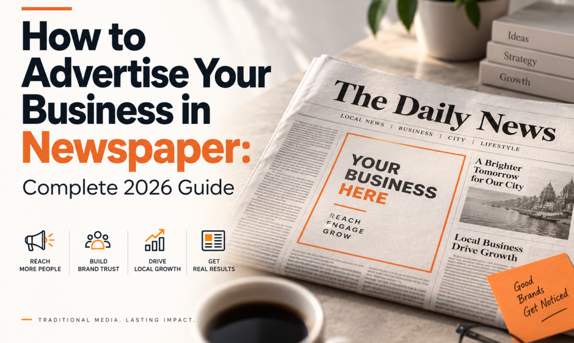 How to Advertise Your Business in Newspaper: Complete 2026 Guide